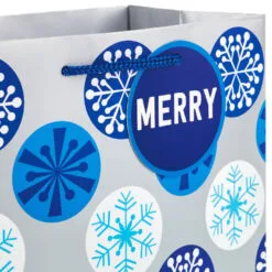 Hallmark Blue And Silver 8-Pack Holiday Gift Bags, Assorted Sizes And Designs 10 Hallmark Blue And Silver 8-Pack Holiday Gift Bags, Assorted Sizes And Designs -Hot Sale Hallmark Store Blue and Silver Holiday Gift Bags Bulk Pack XGB4895 05