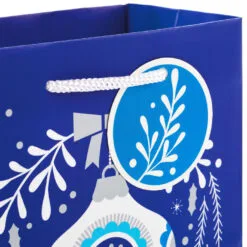 Hallmark Blue And Silver 8-Pack Holiday Gift Bags, Assorted Sizes And Designs 11 Hallmark Blue And Silver 8-Pack Holiday Gift Bags, Assorted Sizes And Designs -Hot Sale Hallmark Store Blue and Silver Holiday Gift Bags Bulk Pack XGB4895 06