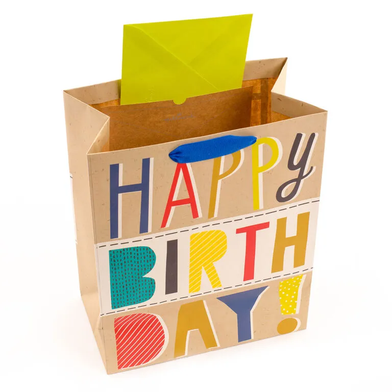 Hallmark Bold Birthday 3-Pack Assorted Gift Bags With Tissue 5 Hallmark Bold Birthday 3-Pack Assorted Gift Bags With Tissue - Image 5
