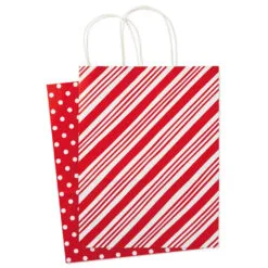 Hallmark 13" Bright Fun 12-Pack Assorted Christmas Gift Bags -Hot Sale Hallmark Store Bright Fun 12 Assorted Large Christmas Gift Bags 5XGB2812 10