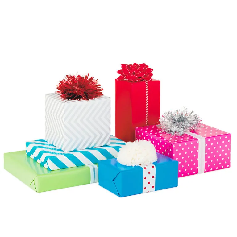 Hallmark Bright And Bold 6-Pack Wrapping Paper, 180 Sq. Ft. Total 2 Hallmark Bright And Bold 6-Pack Wrapping Paper, 180 Sq. Ft. Total - Image 2