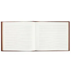 Hallmark Brown Hexagonal Pattern Guest Book 6 Hallmark Brown Hexagonal Pattern Guest Book -Hot Sale Hallmark Store Brown Faux Leather Geometric Pattern Guest Book 1EDY3152 03