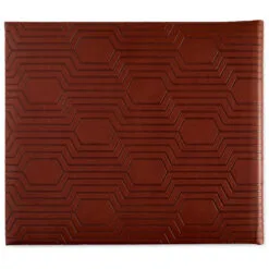 Hallmark Brown Hexagonal Pattern Guest Book 7 Hallmark Brown Hexagonal Pattern Guest Book -Hot Sale Hallmark Store Brown Faux Leather Geometric Pattern Guest Book 1EDY3152 04