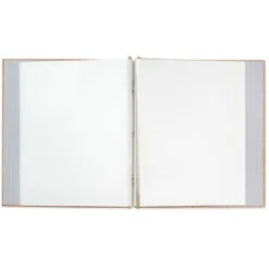 Hallmark Hexagons On Kraft Large Refillable Photo Album 7 Hallmark Hexagons On Kraft Large Refillable Photo Album -Hot Sale Hallmark Store Brown Kraft Paper Geometric Refillable Photo Album 1EDY3155 03