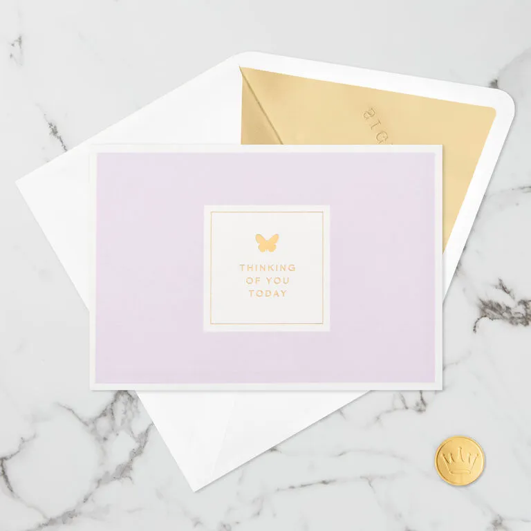 Hallmark Butterfly Bouquet Thankful For You 3D Pop-Up Thinking Of You Card 4 Hallmark Butterfly Bouquet Thankful For You 3D Pop-Up Thinking Of You Card - Image 4