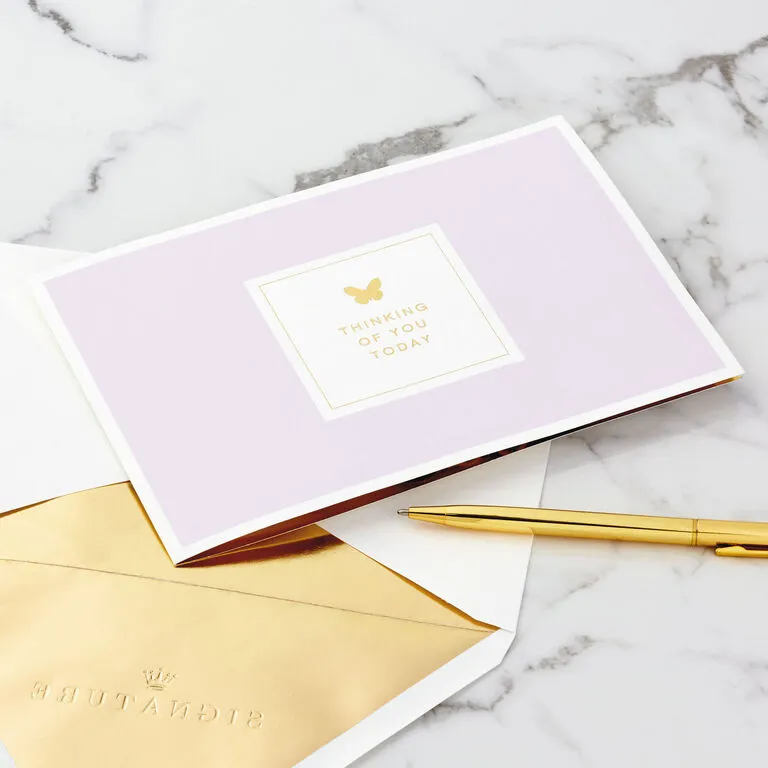 Hallmark Butterfly Bouquet Thankful For You 3D Pop-Up Thinking Of You Card 5 Hallmark Butterfly Bouquet Thankful For You 3D Pop-Up Thinking Of You Card - Image 5