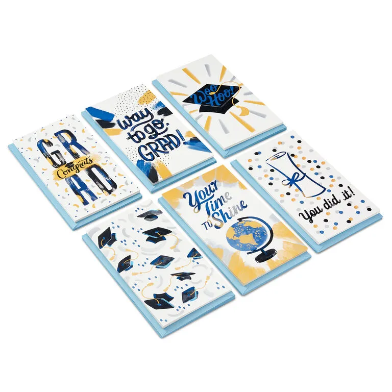 Hallmark Festive Grad Wishes Graduation Cards Assortment, Pack Of 36 1 Hallmark Festive Grad Wishes Graduation Cards Assortment, Pack Of 36