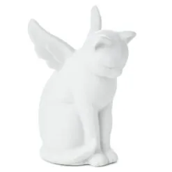 Hallmark Cat Angel Figurine Pet Memorial Gift, 3.25"