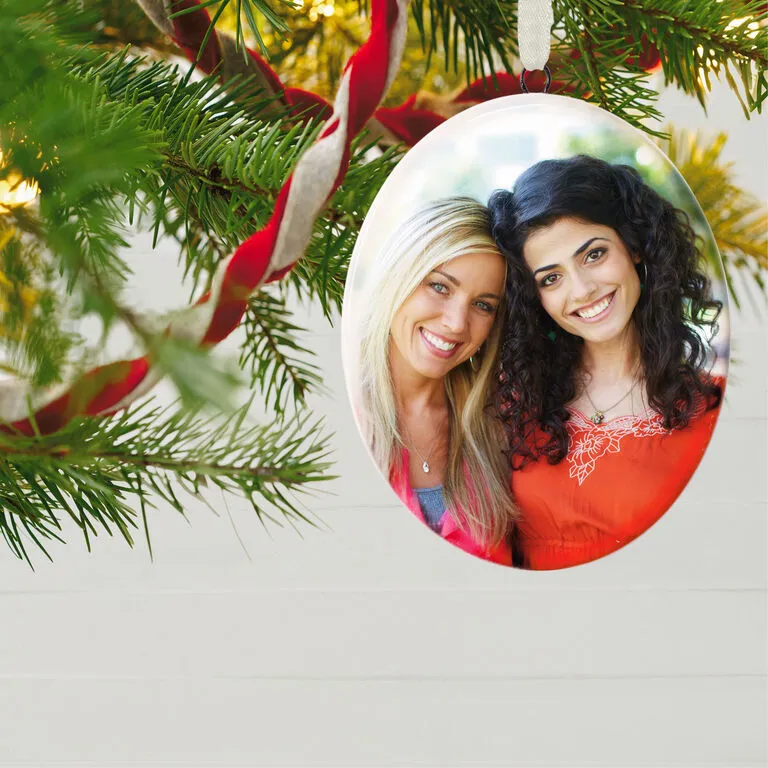 Hallmark Ceramic Photo Ornament—Vertical Oval 2 Hallmark Ceramic Photo Ornament—Vertical Oval - Image 2