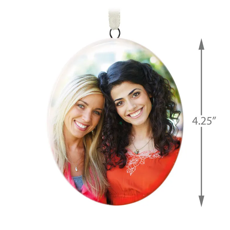 Hallmark Ceramic Photo Ornament—Vertical Oval 3 Hallmark Ceramic Photo Ornament—Vertical Oval - Image 3