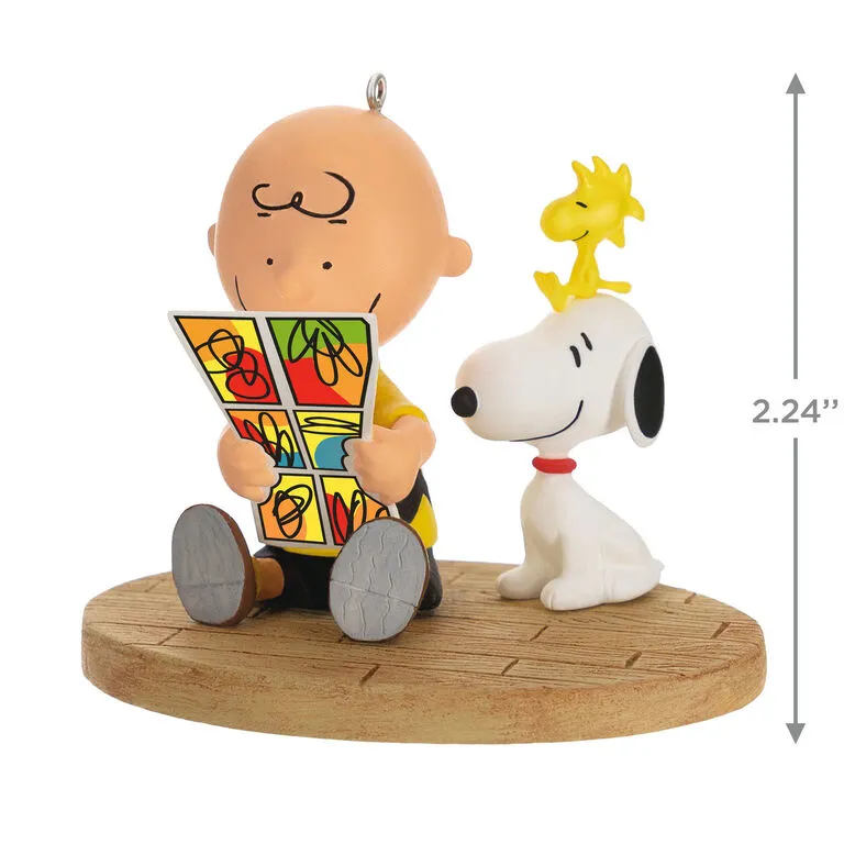 Hallmark The Peanuts® Gang Sunday Morning Funnies Ornament 3 Hallmark The Peanuts® Gang Sunday Morning Funnies Ornament - Image 3