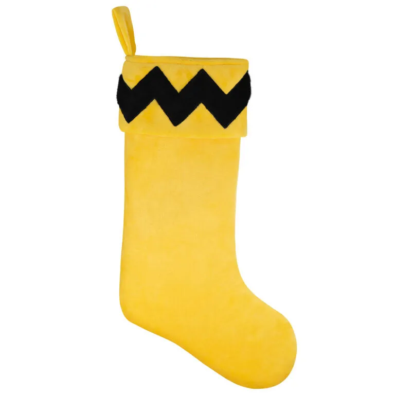 Hallmark The Peanuts® Gang Charlie Brown Stocking 1 Hallmark The Peanuts® Gang Charlie Brown Stocking