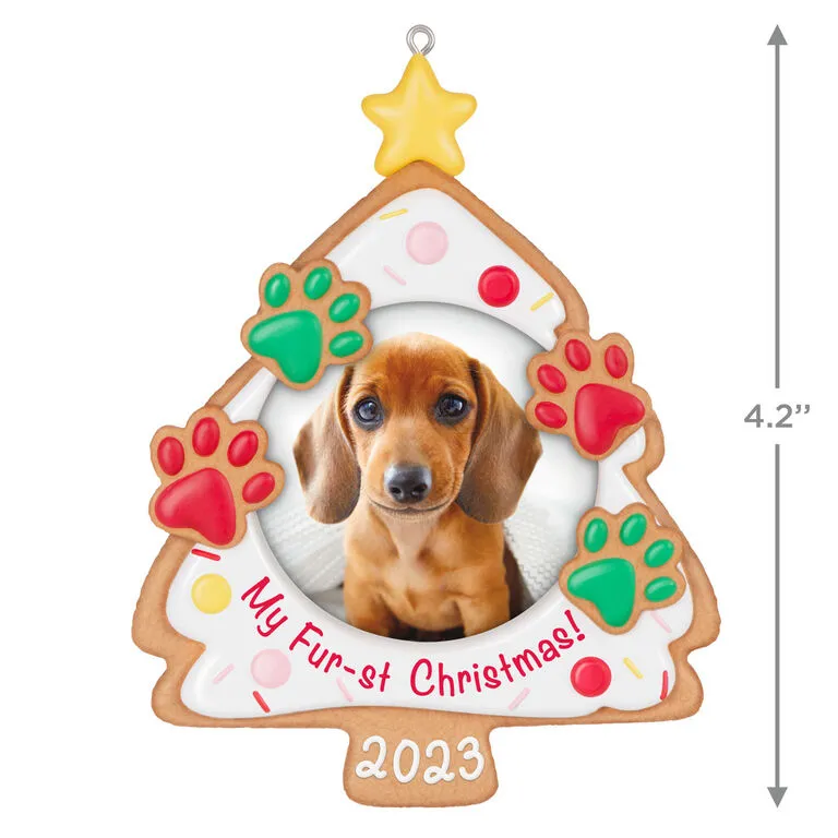 Hallmark My Fur-st Christmas 2023 Photo Frame Ornament 3 Hallmark My Fur-st Christmas 2023 Photo Frame Ornament - Image 3