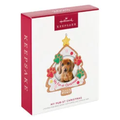 Hallmark My Fur-st Christmas 2023 Photo Frame Ornament 9 Hallmark My Fur-st Christmas 2023 Photo Frame Ornament -Hot Sale Hallmark Store Christmas Cookie Pet Picture Frame Keepsake Ornament 1599QGO2607 04