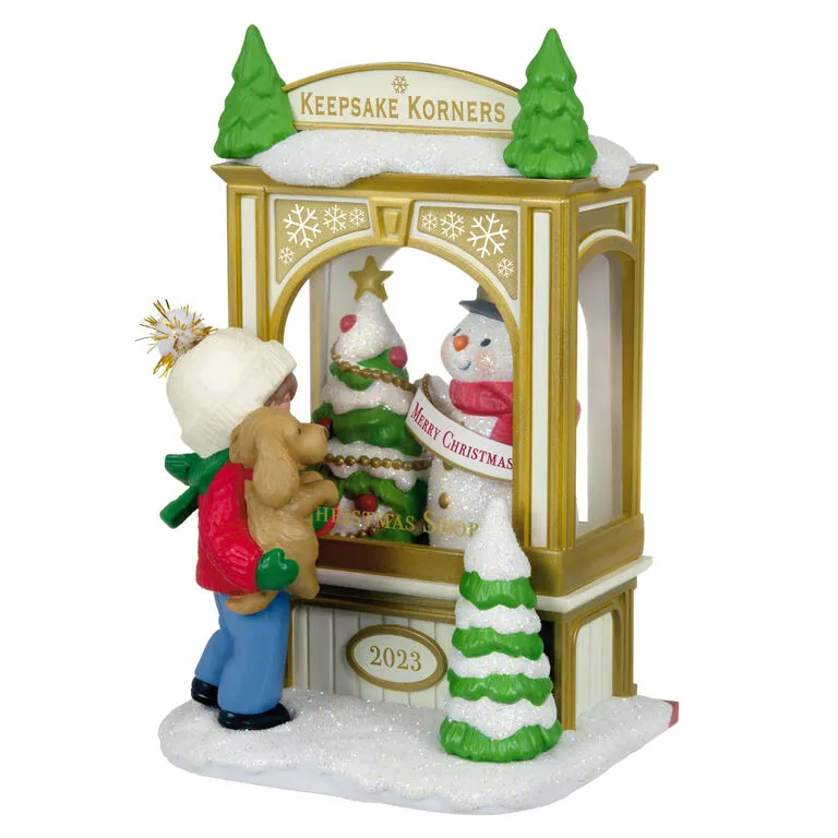 Hallmark Christmas Window 2023 Exclusive Ornament 1 Hallmark Christmas Window 2023 Exclusive Ornament