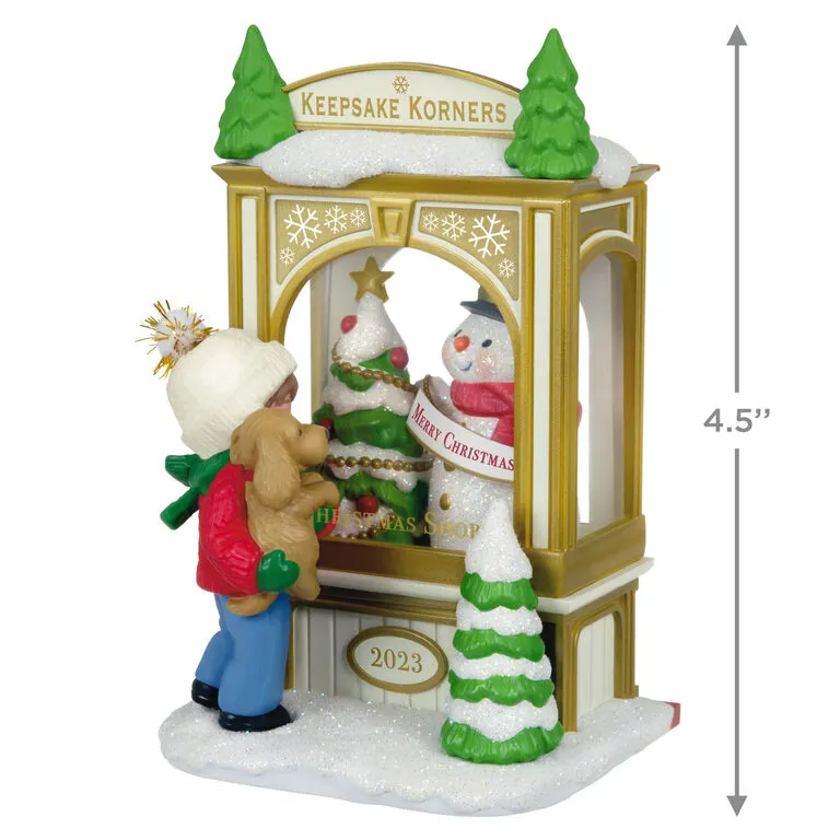 Hallmark Christmas Window 2023 Exclusive Ornament 3 Hallmark Christmas Window 2023 Exclusive Ornament - Image 3