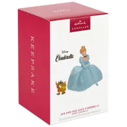 Hallmark Disney Cinderella Jaq And Gus Love Cinderelly Christmas Ornaments, Set Of 2 9 Hallmark Disney Cinderella Jaq And Gus Love Cinderelly Christmas Ornaments, Set Of 2 -Hot Sale Hallmark Store Cinderella Jaq and Gus Keepsake Ornaments 2499QXD6619 04