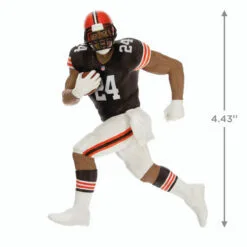 Hallmark NFL Cleveland Browns Nick Chubb Ornament 8 Hallmark NFL Cleveland Browns Nick Chubb Ornament -Hot Sale Hallmark Store Cleveland Browns Nick Chubb Keepsake Ornament 2299QXI7159 03