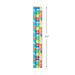 Hallmark Colorful Celebration 3-Pack Wrapping Paper, 55 Sq. Ft. Total 9 Hallmark Colorful Celebration 3-Pack Wrapping Paper, 55 Sq. Ft. Total -Hot Sale Hallmark Store Colorful Celebration 3Pack Wrapping Paper Rolls 5EWR6373 03