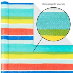 Hallmark Colorful Celebration 3-Pack Wrapping Paper, 55 Sq. Ft. Total 10 Hallmark Colorful Celebration 3-Pack Wrapping Paper, 55 Sq. Ft. Total -Hot Sale Hallmark Store Colorful Celebration 3Pack Wrapping Paper Rolls 5EWR6373 04