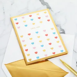 Hallmark Love You Always 3D Pop-Up Love Card 14 Hallmark Love You Always 3D Pop-Up Love Card -Hot Sale Hallmark Store Colorful Hearts 3D PopUp Love Card 1299LAD2904 06