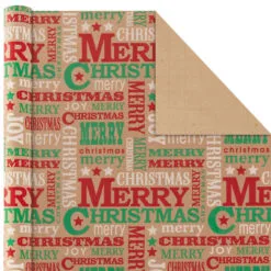Hallmark Classic Christmas 4-Pack Kraft Wrapping Paper Assortment, 88 Sq. Ft. 10 Hallmark Classic Christmas 4-Pack Kraft Wrapping Paper Assortment, 88 Sq. Ft. -Hot Sale Hallmark Store Colorful Kraft Assortment Christmas Wrapping Paper 5JXW1038 03