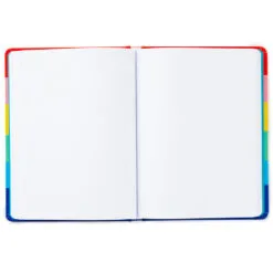 Hallmark Crayola® Every Shade Of Happy Hardback Notebook 10 Hallmark Crayola® Every Shade Of Happy Hardback Notebook -Hot Sale Hallmark Store Crayola Rainbow Stripe Hardcover Notebook 3HWJ2112 04
