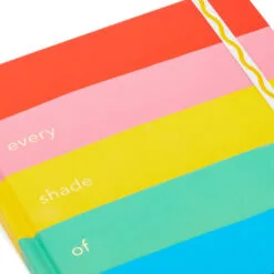 Hallmark Crayola® Every Shade Of Happy Hardback Notebook 11 Hallmark Crayola® Every Shade Of Happy Hardback Notebook -Hot Sale Hallmark Store Crayola Rainbow Stripe Hardcover Notebook 3HWJ2112 05