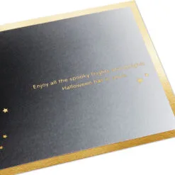 Hallmark Crescent Moon 3-D Pop-Up Halloween Card 12 Hallmark Crescent Moon 3-D Pop-Up Halloween Card -Hot Sale Hallmark Store Crescent Moon and Bats 3D PopUp Halloween Card 1299IEH3001 03