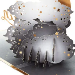 Hallmark Crescent Moon 3-D Pop-Up Halloween Card 14 Hallmark Crescent Moon 3-D Pop-Up Halloween Card -Hot Sale Hallmark Store Crescent Moon and Bats 3D PopUp Halloween Card 1299IEH3001 05