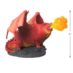 Hallmark Dungeons & Dragons: Honor Among Thieves Themberchaud Ornament With Light 8 Hallmark Dungeons & Dragons: Honor Among Thieves Themberchaud Ornament With Light -Hot Sale Hallmark Store DND Themberchaud Dragon Keepsake Ornament 2499QXI7547 03