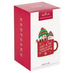 Hallmark Dad & Me Hot Cocoa Mug 2023 Ornament 9 Hallmark Dad & Me Hot Cocoa Mug 2023 Ornament -Hot Sale Hallmark Store Dad Me Snowmen in Mug Keepsake Ornament 1599QGO2579 04