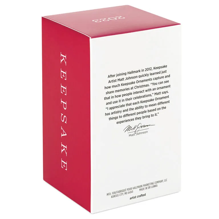 Hallmark Dad & Me Hot Cocoa Mug 2023 Ornament 5 Hallmark Dad & Me Hot Cocoa Mug 2023 Ornament - Image 5