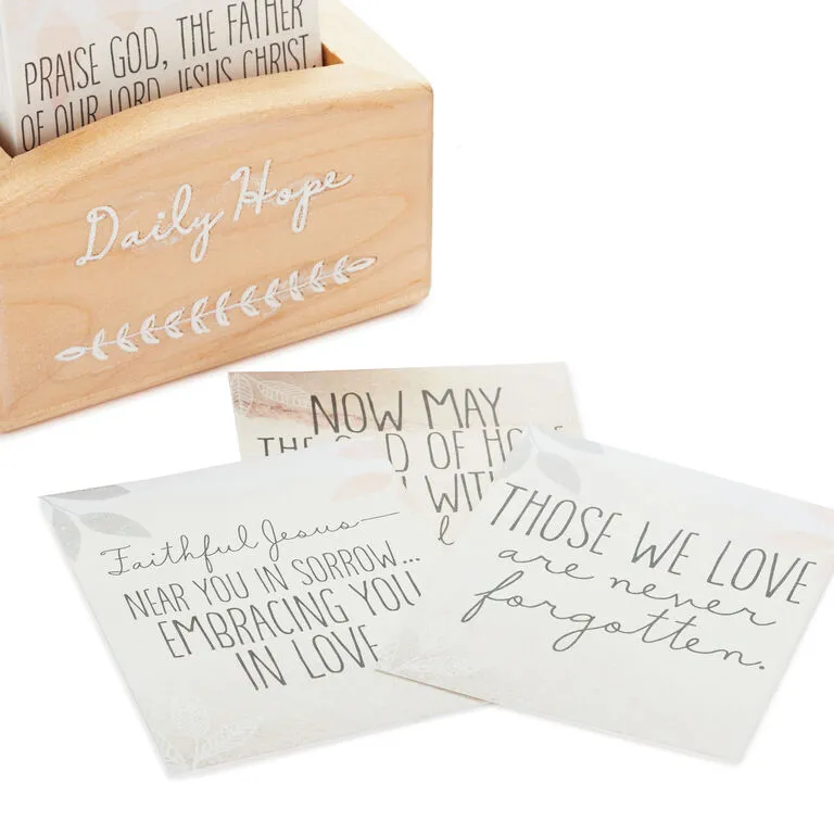 Hallmark Daily Hope 30-Day Promise Box With Inspirational Cards 2 Hallmark Daily Hope 30-Day Promise Box With Inspirational Cards - Image 2