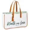 Hallmark Walk In Love Canvas Tote Bag
