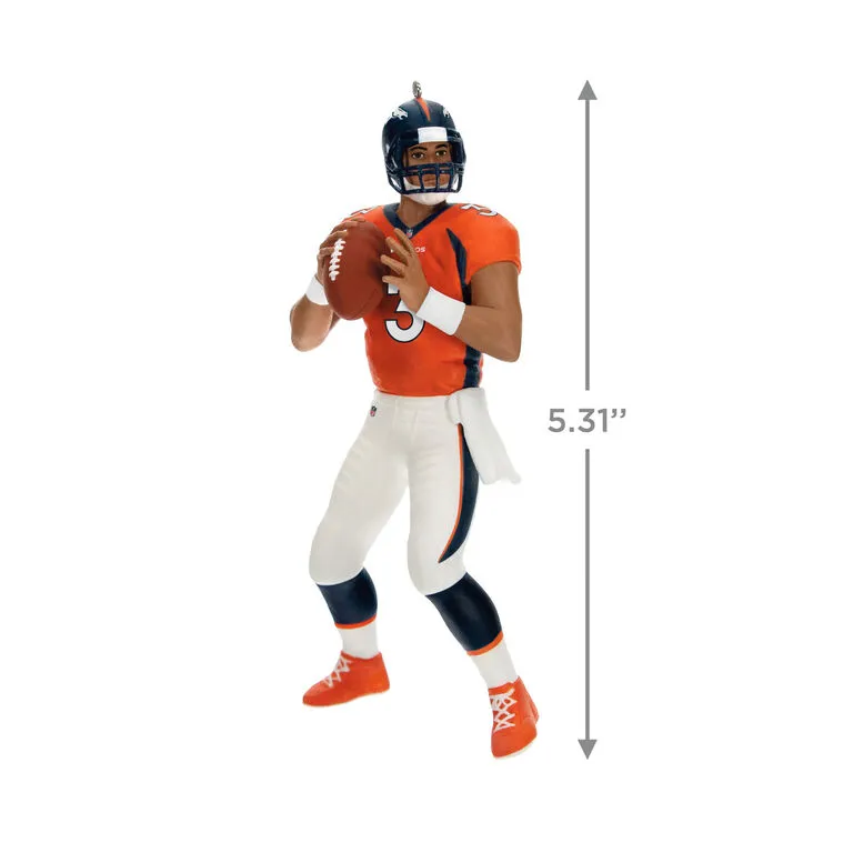Hallmark NFL Denver Broncos Russell Wilson Ornament 3 Hallmark NFL Denver Broncos Russell Wilson Ornament - Image 3
