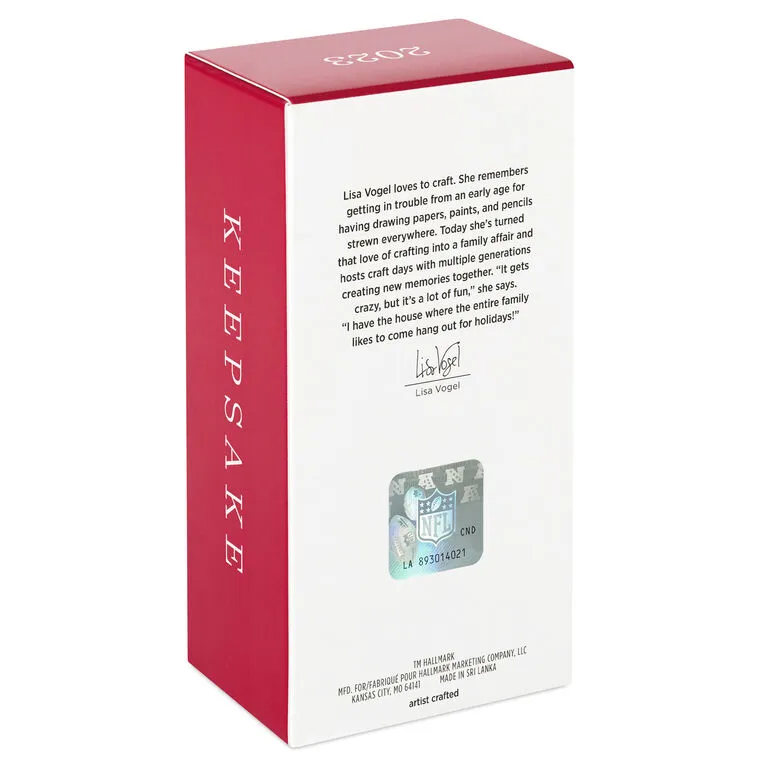 Hallmark NFL Denver Broncos Russell Wilson Ornament 5 Hallmark NFL Denver Broncos Russell Wilson Ornament - Image 5