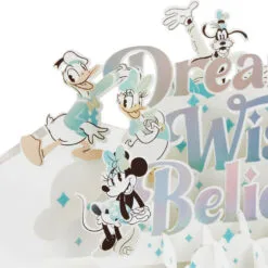Hallmark Disney 100 Years Of Wonder Day Full Of Wonder 3D Pop-Up Card 13 Hallmark Disney 100 Years Of Wonder Day Full Of Wonder 3D Pop-Up Card -Hot Sale Hallmark Store Disney 100 Years Mickey Friends 3D PopUp Card 1499LAD9202 04