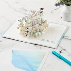Hallmark Disney 100 Years Of Wonder Day Full Of Wonder 3D Pop-Up Card 17 Hallmark Disney 100 Years Of Wonder Day Full Of Wonder 3D Pop-Up Card -Hot Sale Hallmark Store Disney 100 Years Mickey Friends 3D PopUp Card 1499LAD9202 08