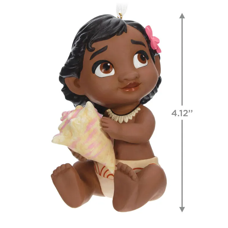 Hallmark Disney Moana The Ocean Chose Me Porcelain Ornament 3 Hallmark Disney Moana The Ocean Chose Me Porcelain Ornament - Image 3