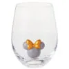 Hallmark Disney Minnie Mouse Ears Silhouette Stemless Glass, 13 Oz.