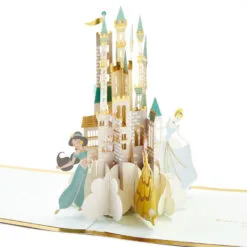 Hallmark Disney Princess Castle So Loved 3D Pop-Up Card