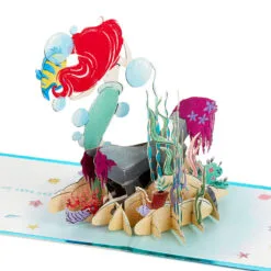 Hallmark Disney The Little Mermaid Wishing You Happiness 3D Pop-Up Card 13 Hallmark Disney The Little Mermaid Wishing You Happiness 3D Pop-Up Card -Hot Sale Hallmark Store Disney The Little Mermaid Ariel 3D PopUp Card for Her 1499LAD2902 04