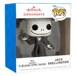 Disney Tim Burton's The Nightmare Before Christmas Jack Skellington Funko POP!® Hallmark Ornament 8 Disney Tim Burton's The Nightmare Before Christmas Jack Skellington Funko POP!® Hallmark Ornament -Hot Sale Hallmark Store Disney Tim Burtons The Nightmare Before Christmas Jack Skellington Funko POP Christmas Ornament 3HCM1114 04