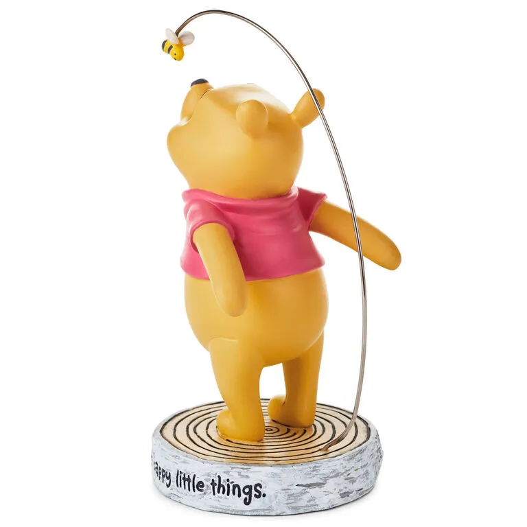 Hallmark Disney Winnie The Pooh Happy Little Things Figurine, 5.25" 2 Hallmark Disney Winnie The Pooh Happy Little Things Figurine, 5.25" - Image 2