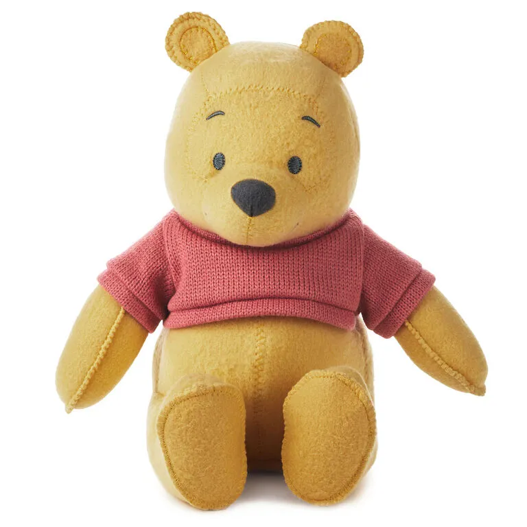 Hallmark Disney Winnie The Pooh Soft Felt Stuffed Animal, 11" 1 Hallmark Disney Winnie The Pooh Soft Felt Stuffed Animal, 11"