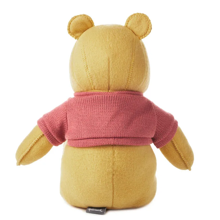 Hallmark Disney Winnie The Pooh Soft Felt Stuffed Animal, 11" 2 Hallmark Disney Winnie The Pooh Soft Felt Stuffed Animal, 11" - Image 2