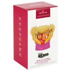 Hallmark Disney/Pixar Finding Nemo 20th Anniversary Marlin & Nemo Ornament 9 Hallmark Disney/Pixar Finding Nemo 20th Anniversary Marlin & Nemo Ornament -Hot Sale Hallmark Store DisneyPixar Nemo and Marlin Keepsake Ornament 2199QXD6607 04