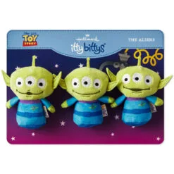 Hallmark Itty Bittys® Disney/Pixar Toy Story Aliens Mini Plush, Set Of 3 -Hot Sale Hallmark Store DisneyPixar Toy Story Aliens Mini Plush itty bittys 1KDD2125 03
