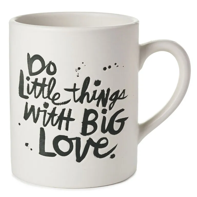 Hallmark Do Little Things With Big Love Jumbo Mug, 60 Oz. 1 Hallmark Do Little Things With Big Love Jumbo Mug, 60 Oz.